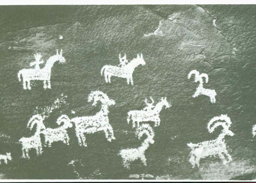 rock art of the american indian. vist0084g